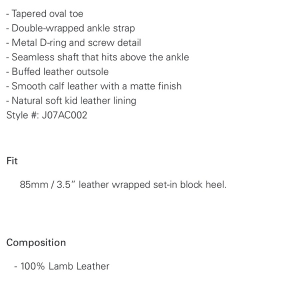 THEORY**DEMEURA NAPPA Black Strapped Bootie**US 8,9,10,11***$520 - Picture 12 of 12